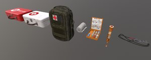 3D pack medical objects games