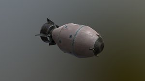 3D bomb nuclear old model
