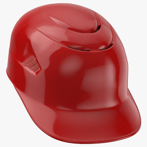 3D baseball catcher helmet