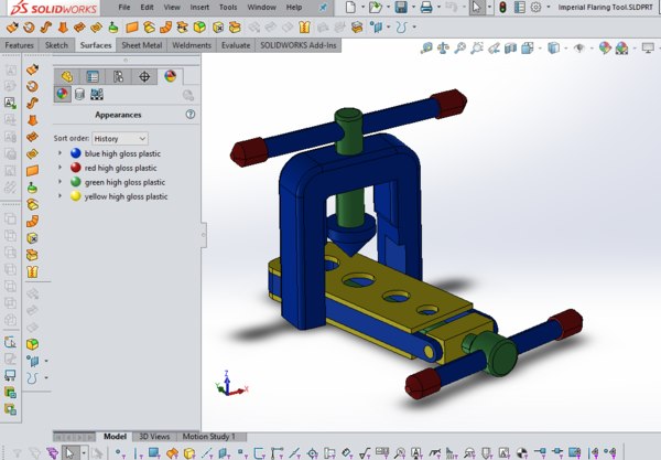 3D imperial flaring tool - TurboSquid 1441126