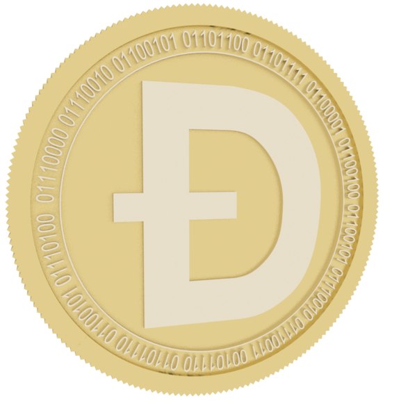 doge gold coin model