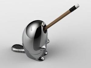 kastor pencil sharpener 3D model