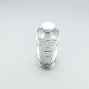 bottle water 3D model