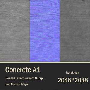 Concrete Seamless Texture A1 2048 px