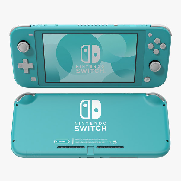 Nintendo Switch Liteターコイズ3Dモデル - TurboSquid 1462571