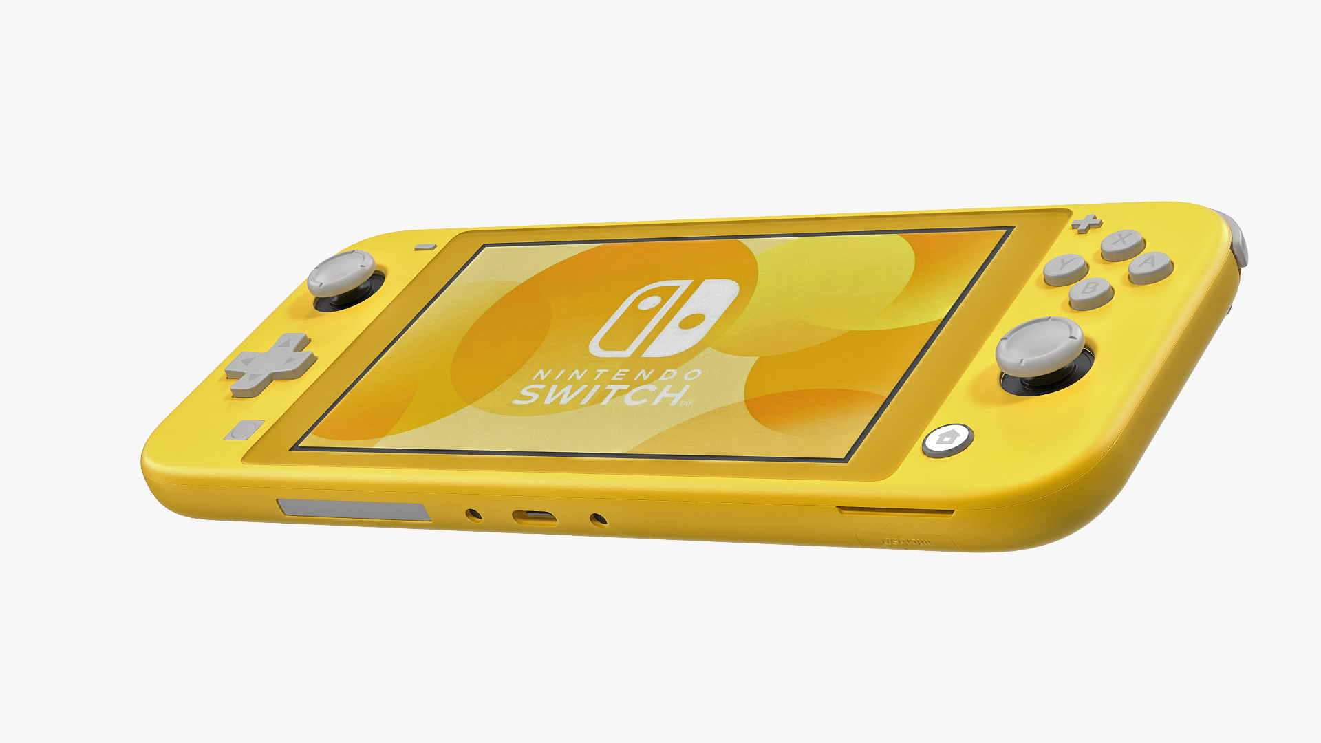 Nintendo switch lite yellow 3D - TurboSquid 1462572