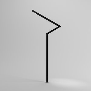 3D modern street lamp lights model