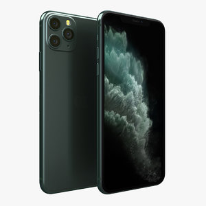 3D apple iphone 11 pro model