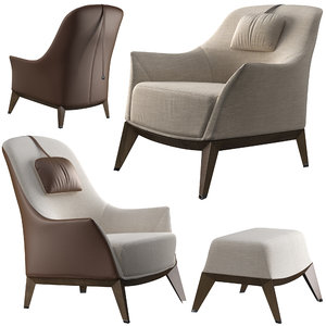 3D giorgetti normal chairs model