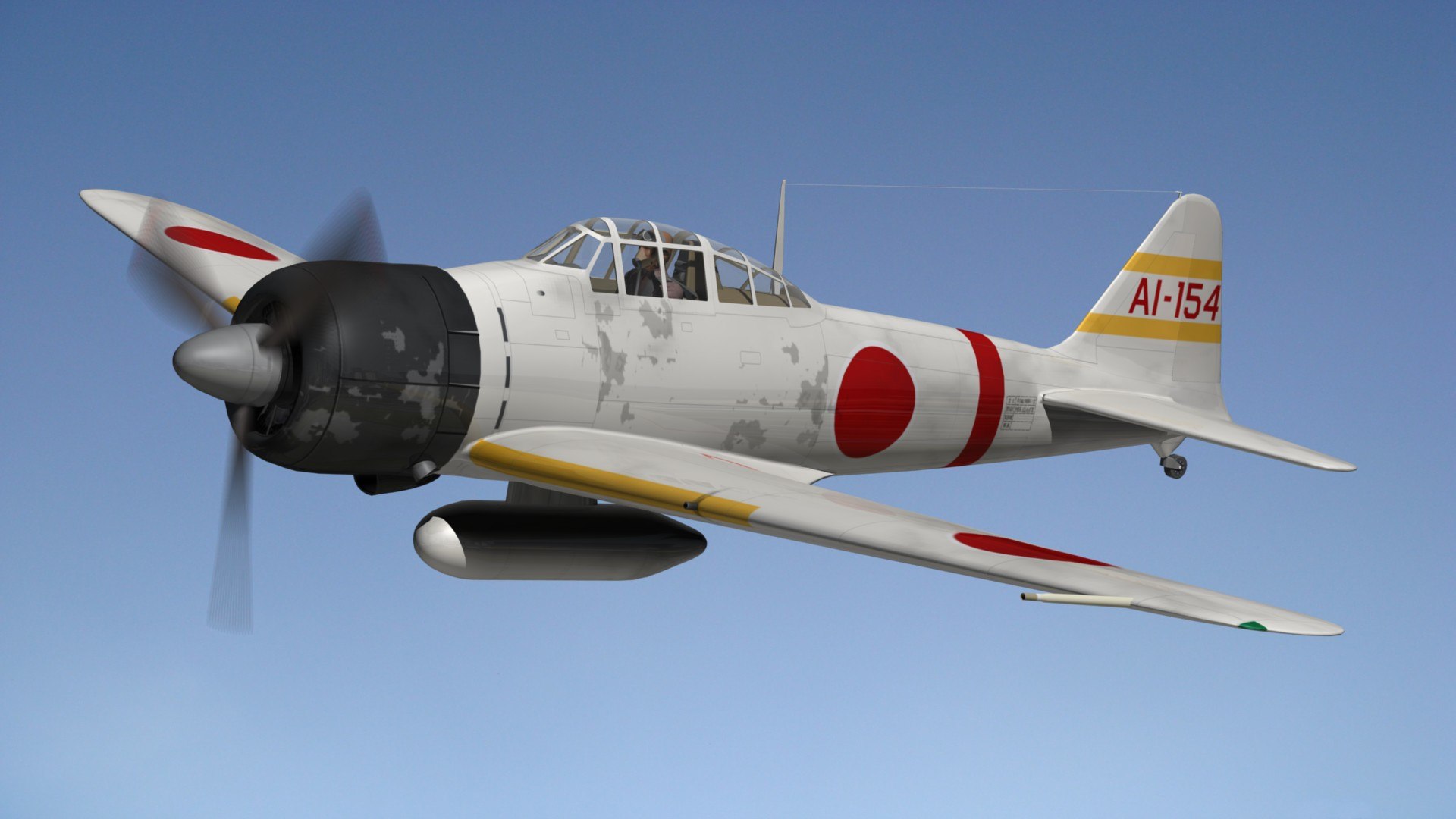 mitsubishi a6m zero model kit