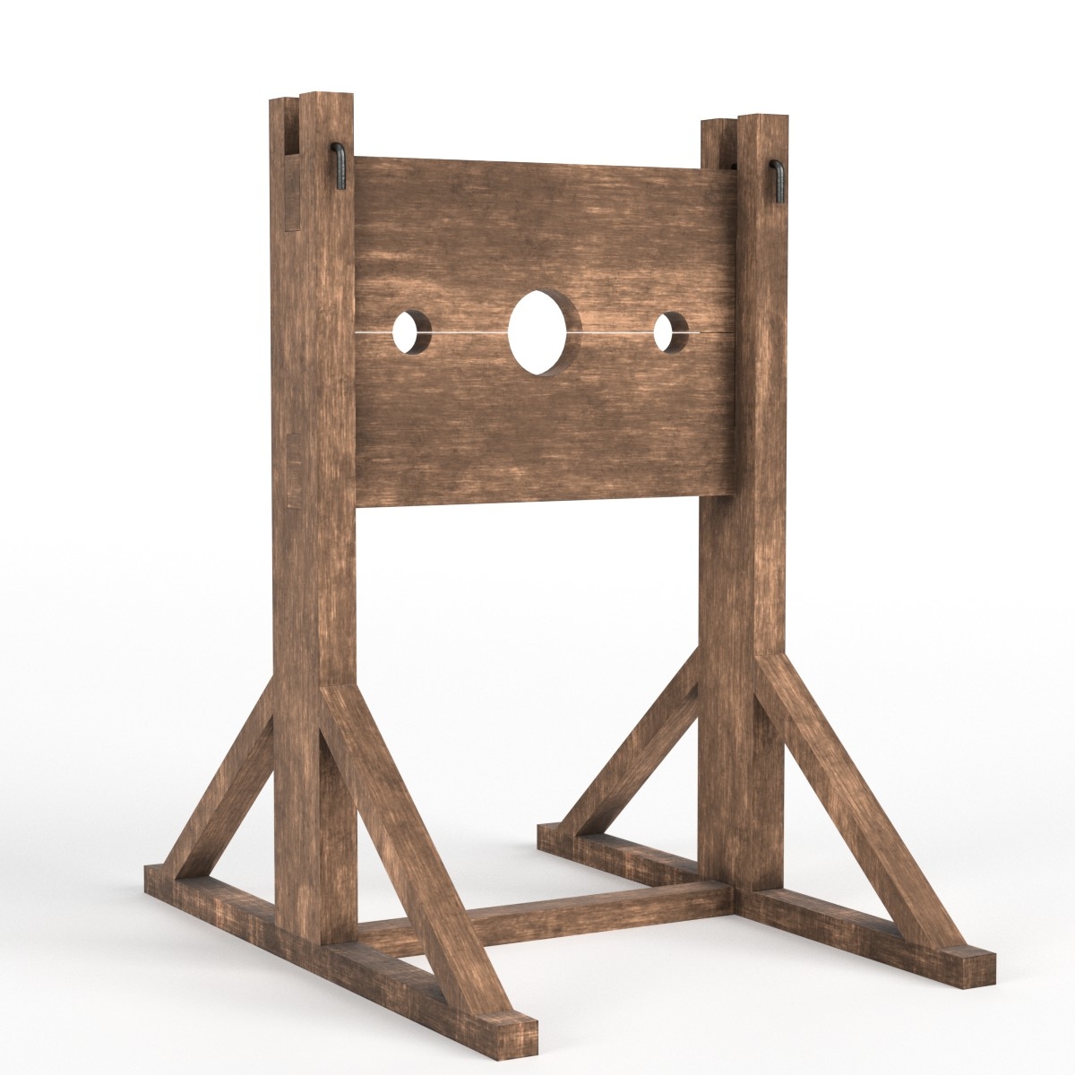 Medieval pillory 3D model - TurboSquid 1462435