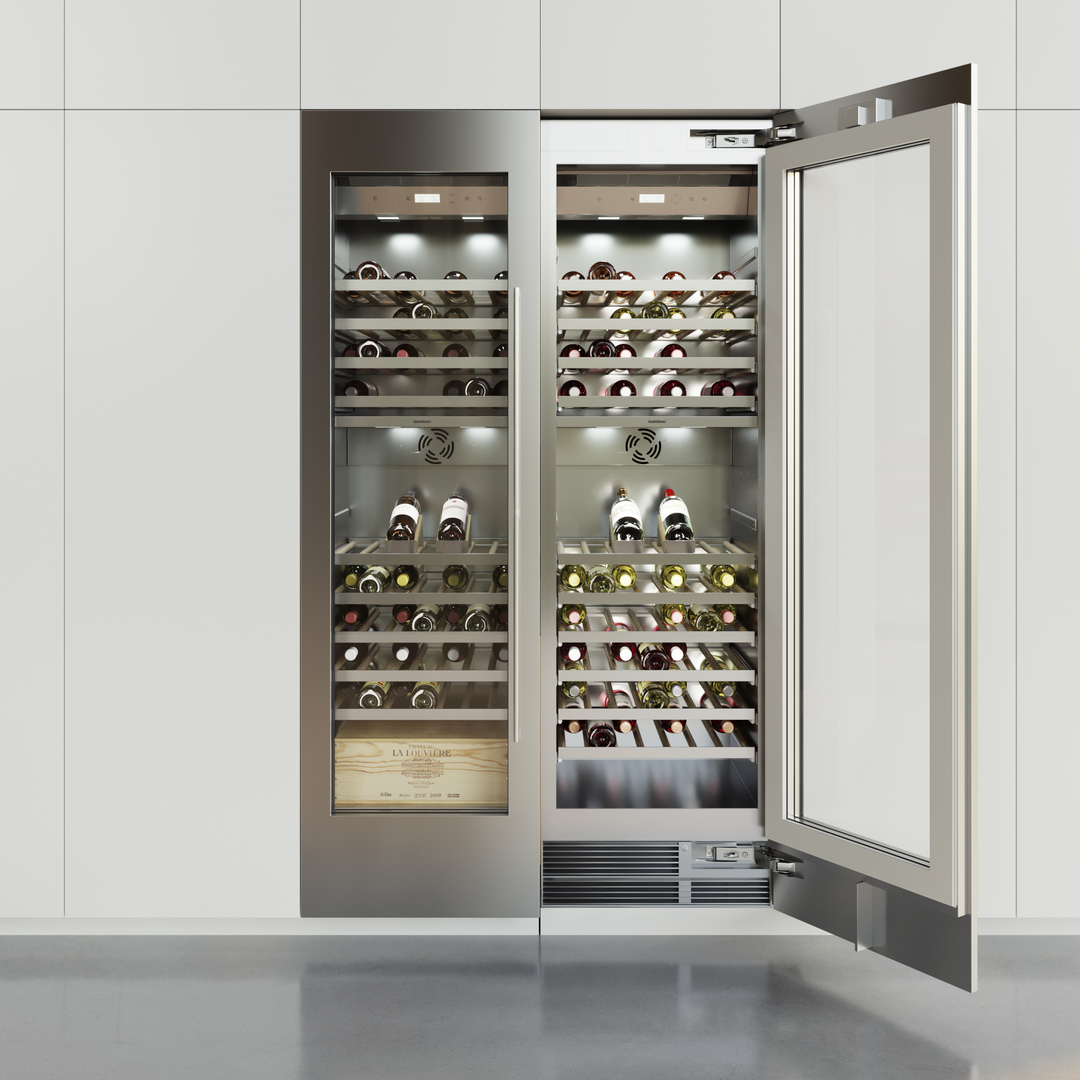 3D gaggenau wine rw464361 refrigerator model TurboSquid 1462648