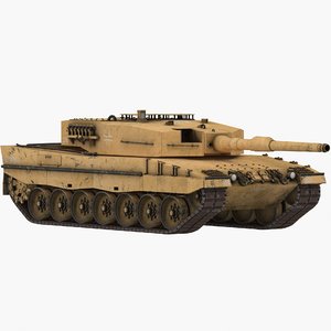 tanks leopard 2 3D model