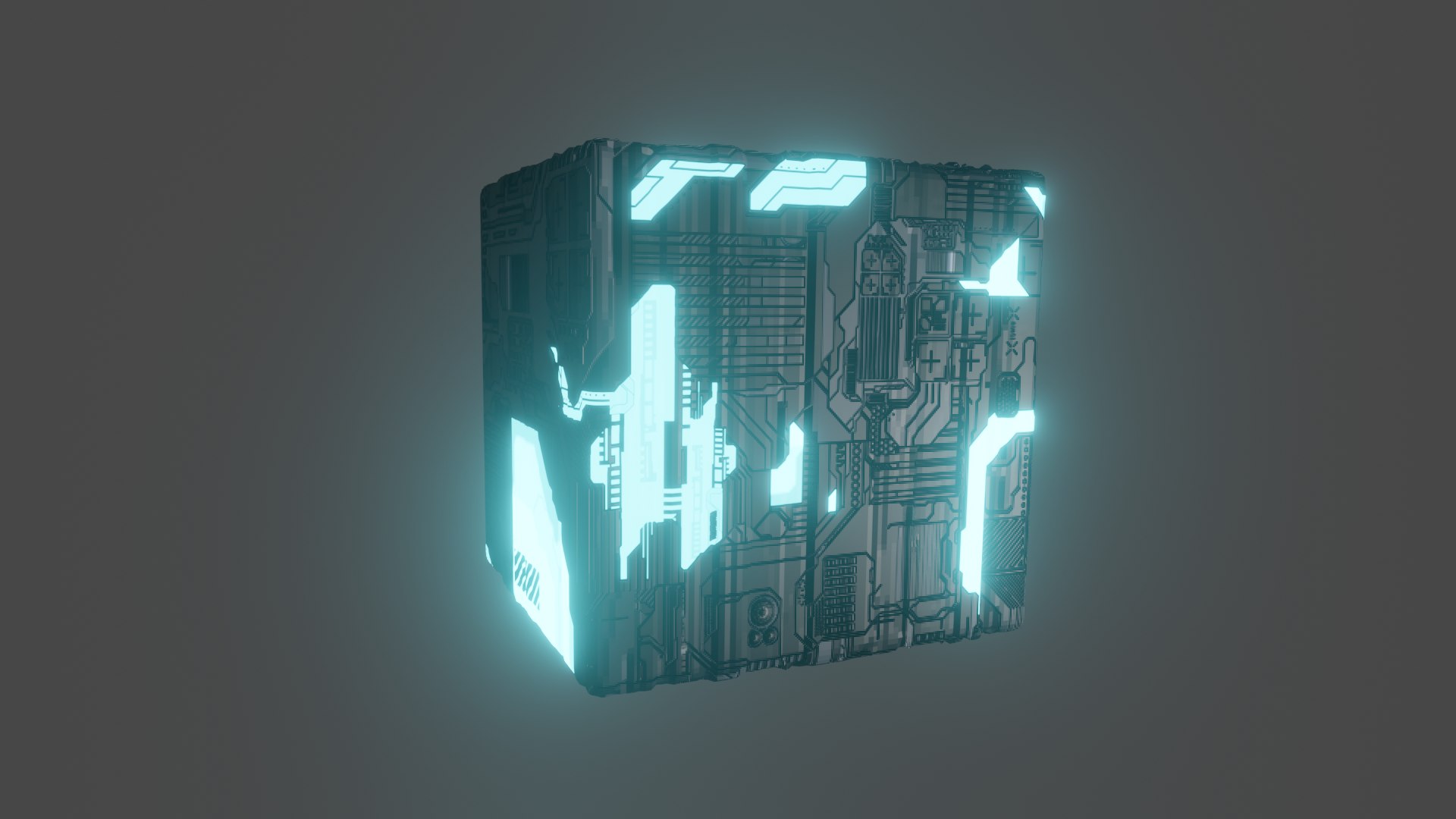 Space cube 3D model TurboSquid 1462748