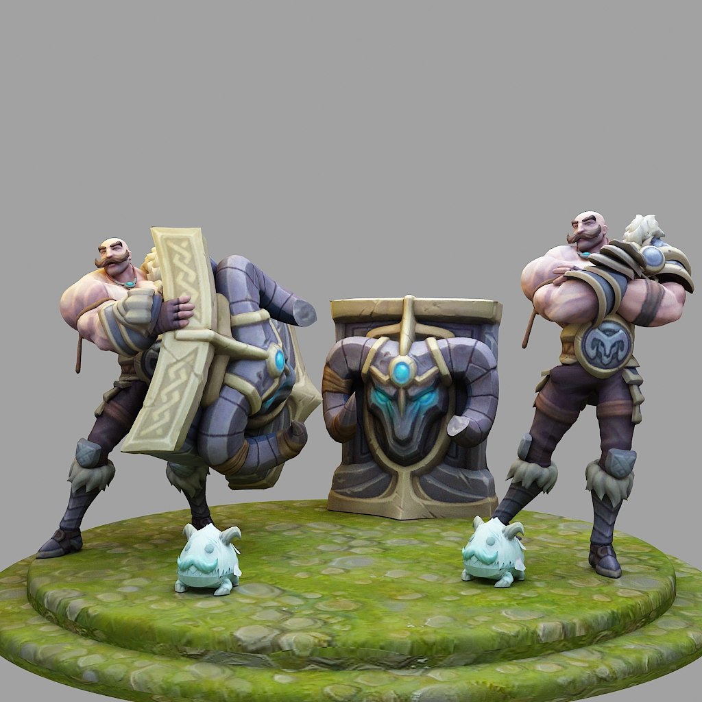 league of legends braum figure