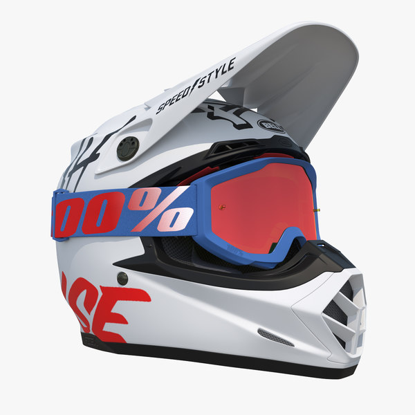 벨 오프로드 헬멧 3D 모델 - TurboSquid 