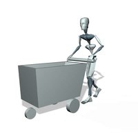 Purcher push cart
