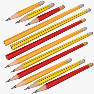 pencil 2 3D model
