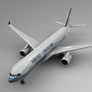 airbus a330-300 china southern 3D model
