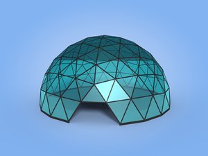 geodesic dome model