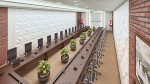conference center 3D model