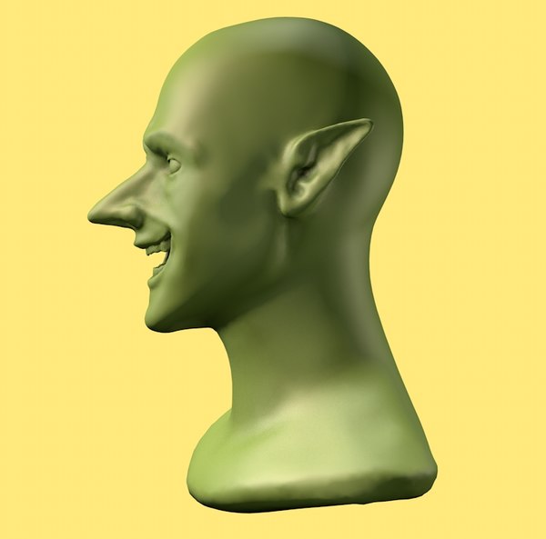 Bust elf 3D model - TurboSquid 1463056