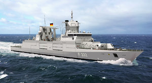 125 class frigate model