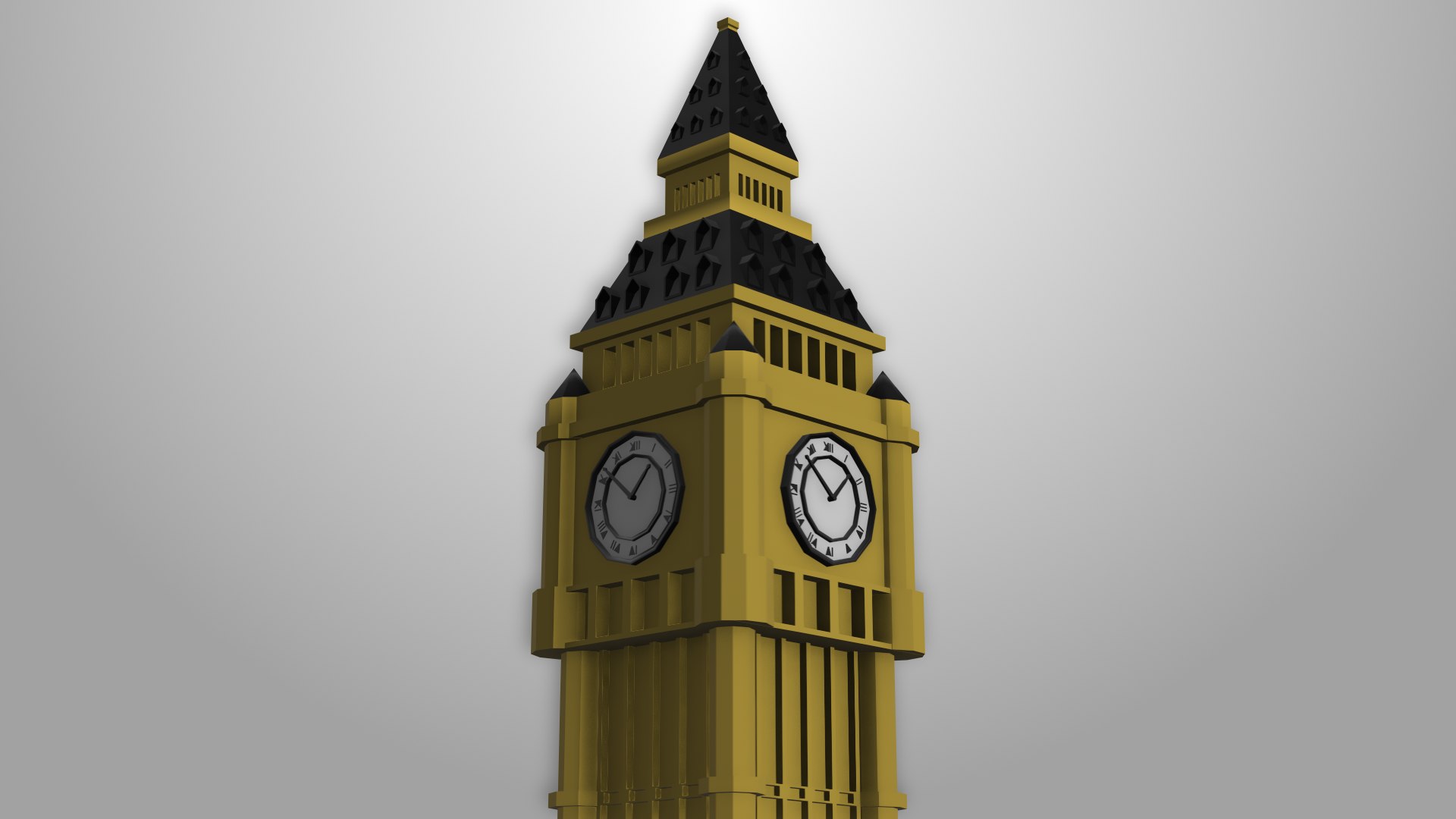 3d London Big Ben Model Turbosquid 1463187