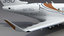 3D bombardier challenger 350 business jet model