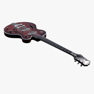 guitar instrument 3D model