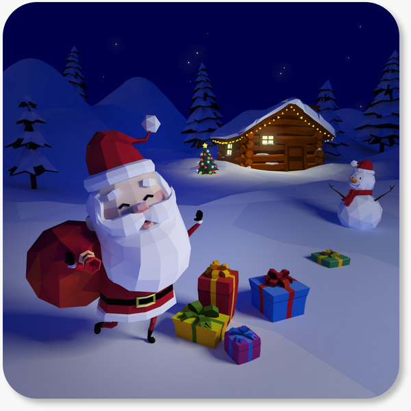 Santa Claus 3D Models for Download | TurboSquid