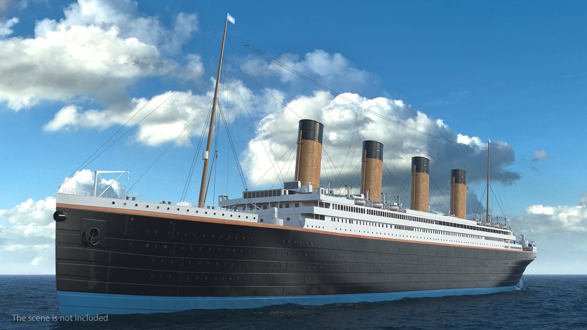 3D model ocean liner - TurboSquid 1464079