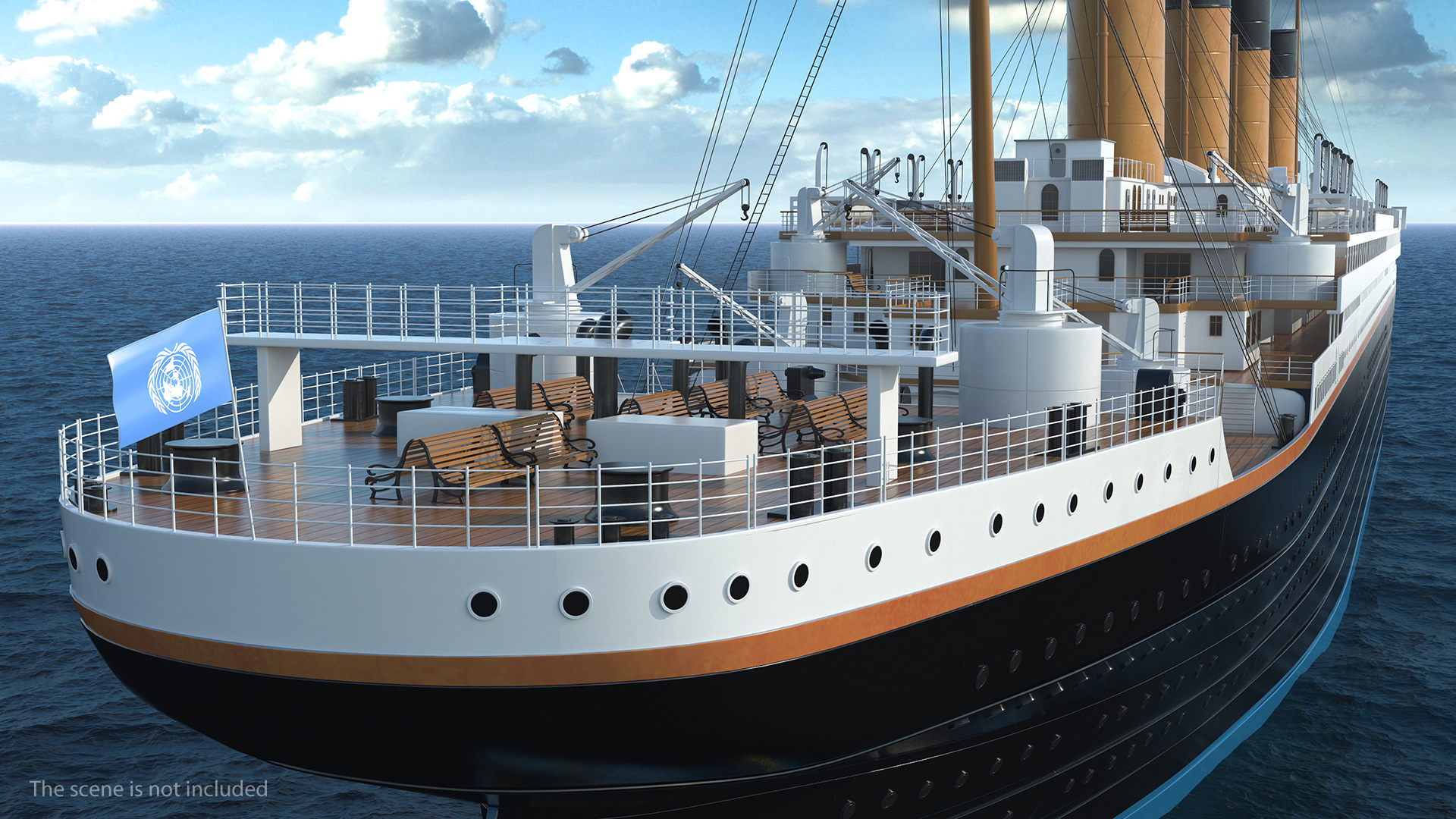 3D model ocean liner - TurboSquid 1464079