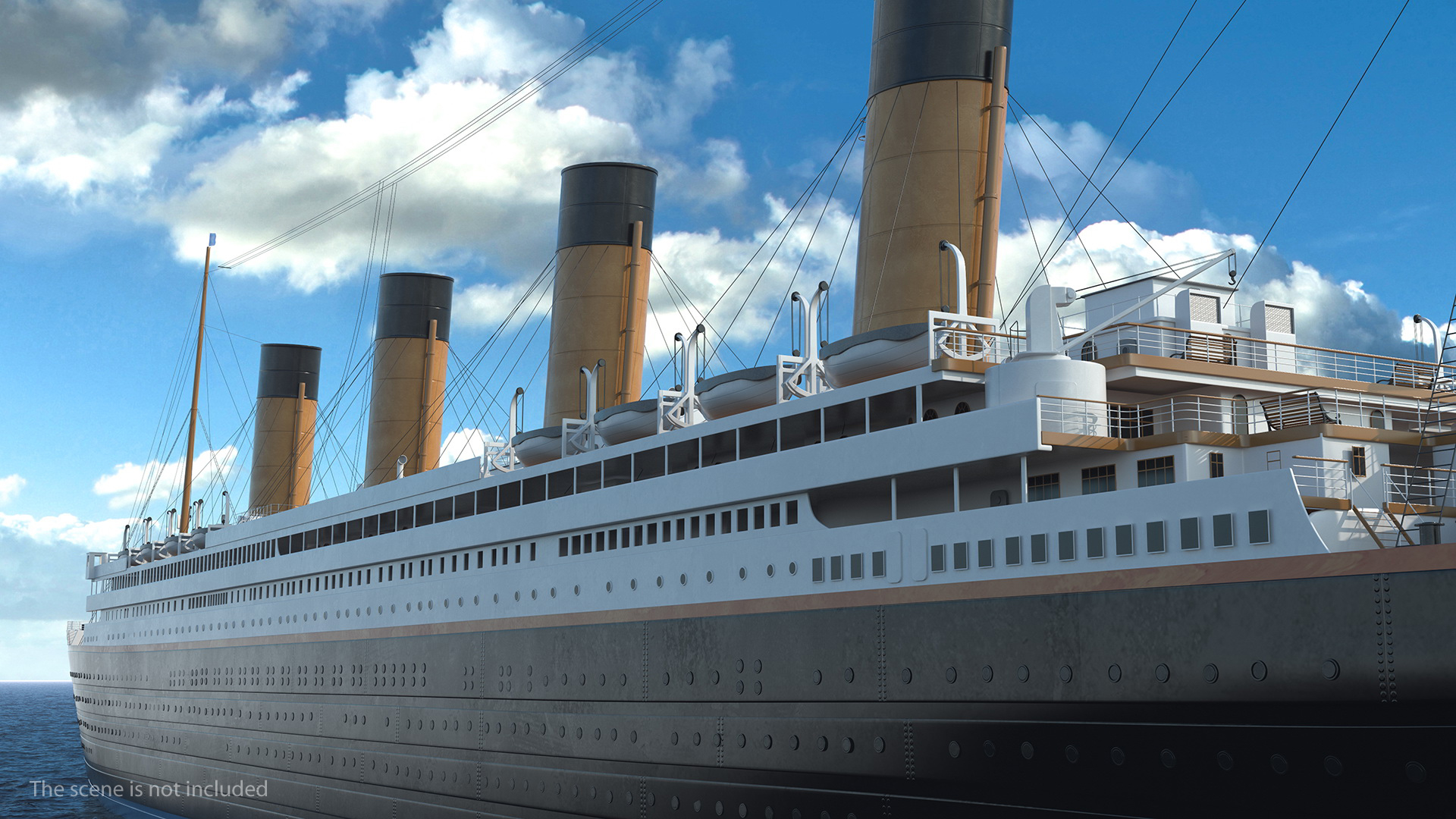 3D model ocean liner - TurboSquid 1464079