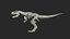 tyrannosaurus rex skeleton fossil 3D