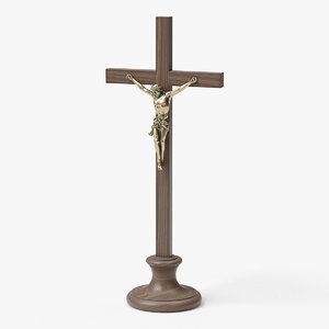 realistic crucifix 3D