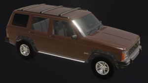 3D jeep cherokee