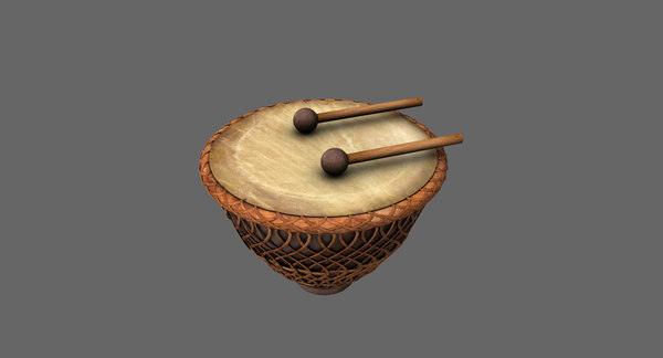 3D drum model