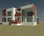 revit residential complex sea 3D model