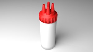 squeeze bottle 2 3D model