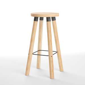3D partridge bar stool design