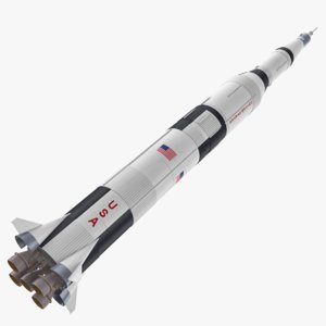 saturn v rocket model