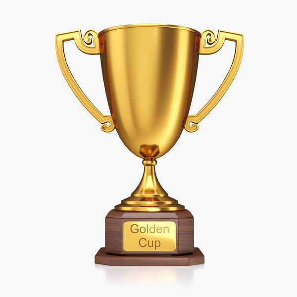 Golden cup 3D model - TurboSquid 1464798