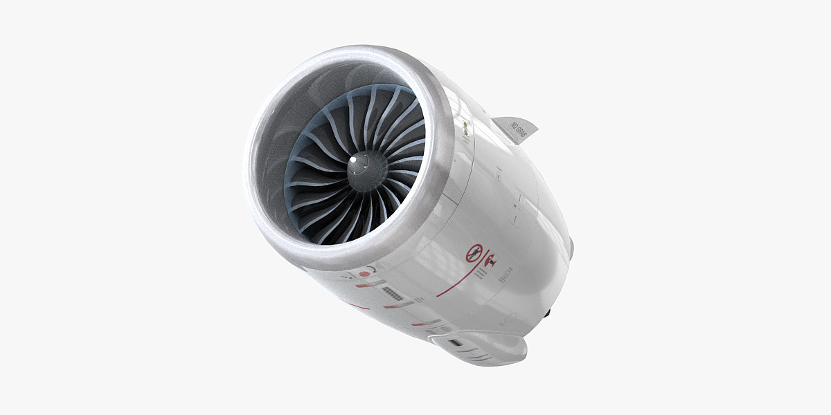 Airbus a320neo engine model - TurboSquid 1464822