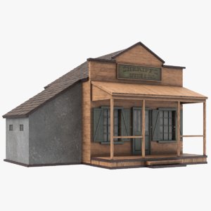western sheriffs office 3D model