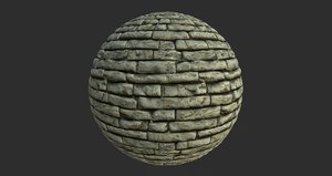 Stone Wall 003 PBR Texture