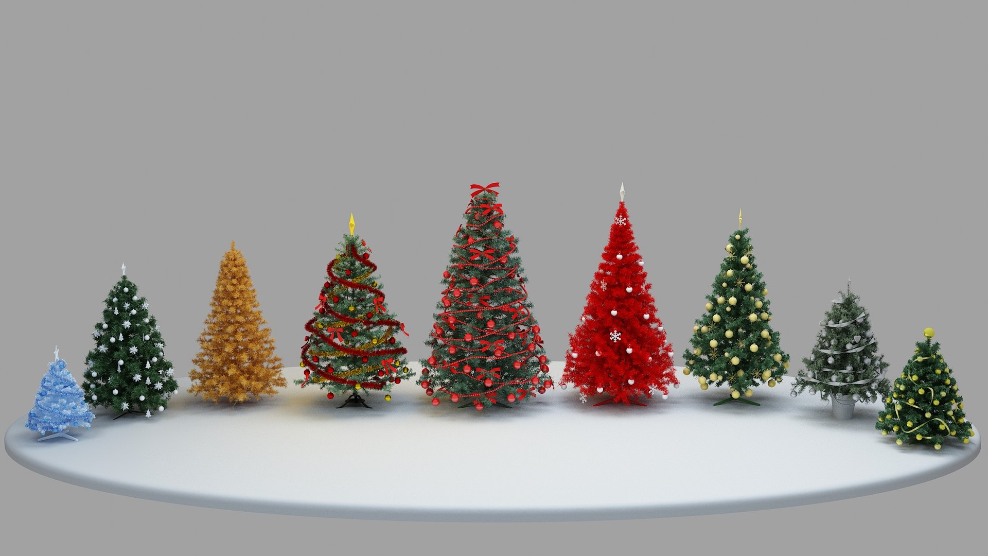 Tree Christmas 3D Model - TurboSquid 1465305