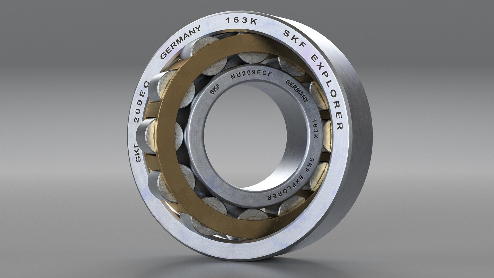 Roller bearing 3D model TurboSquid 1465416