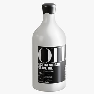 3D realistic nicolas olive oil
