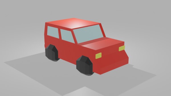 無料低ポリ車3dモデル Turbosquid